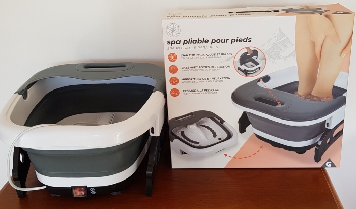 Photo Appareil spa pliable pour bain de pieds en très bon état 560