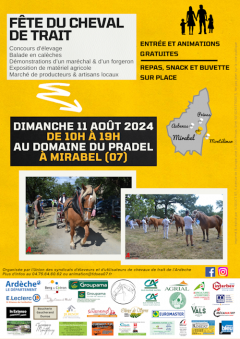 Fête du cheval de trait 2024